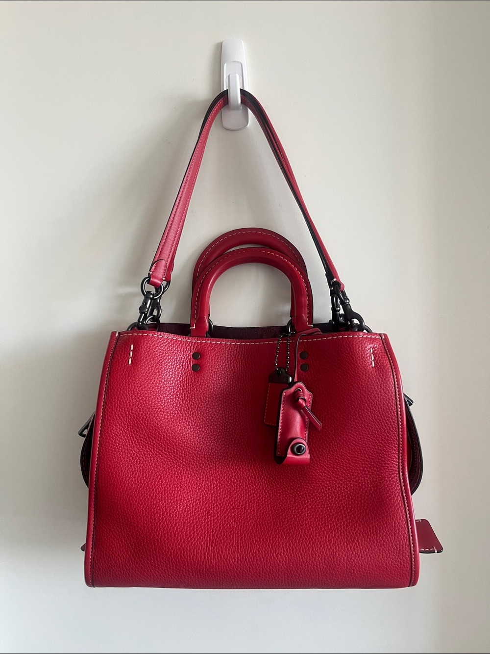 Coach 1941 Collection Rogue 31 Red Leather